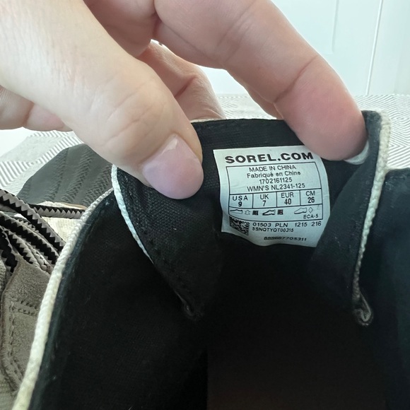 Sorel Out and a Bout Boot in tan camo. - Picture 8 of 8